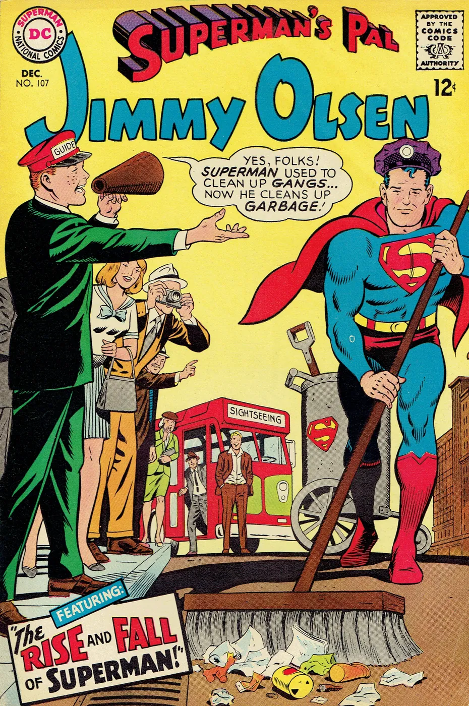 Cover of Superman's Pal, Jimmy Olsen #107
