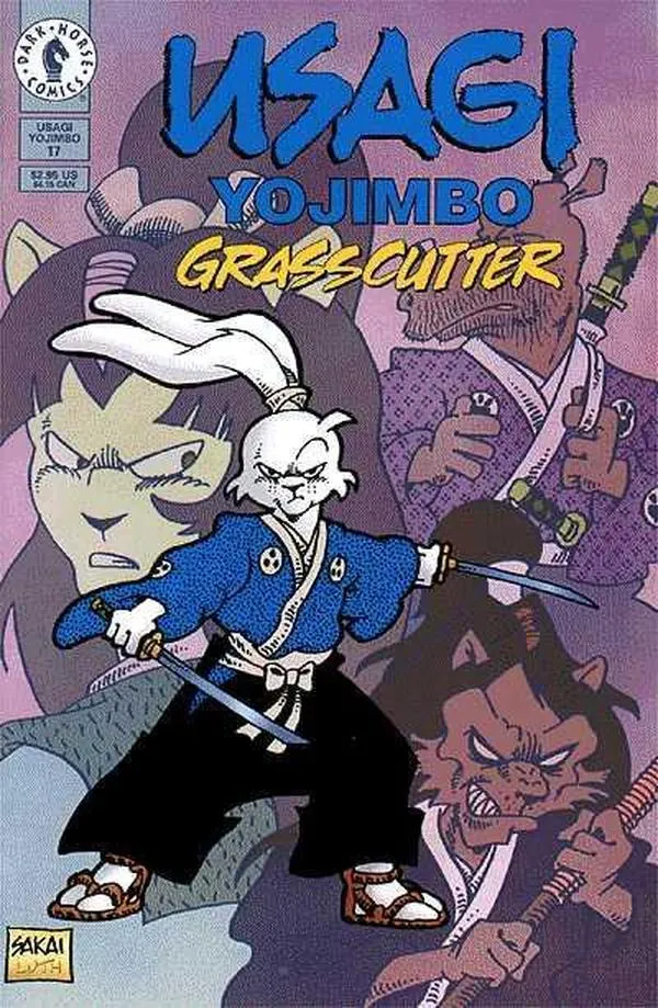 Cover of Usagi Yojimbo #17
