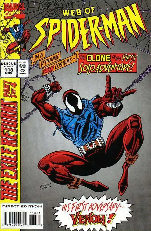 Cover of Web of Spider-Man #118