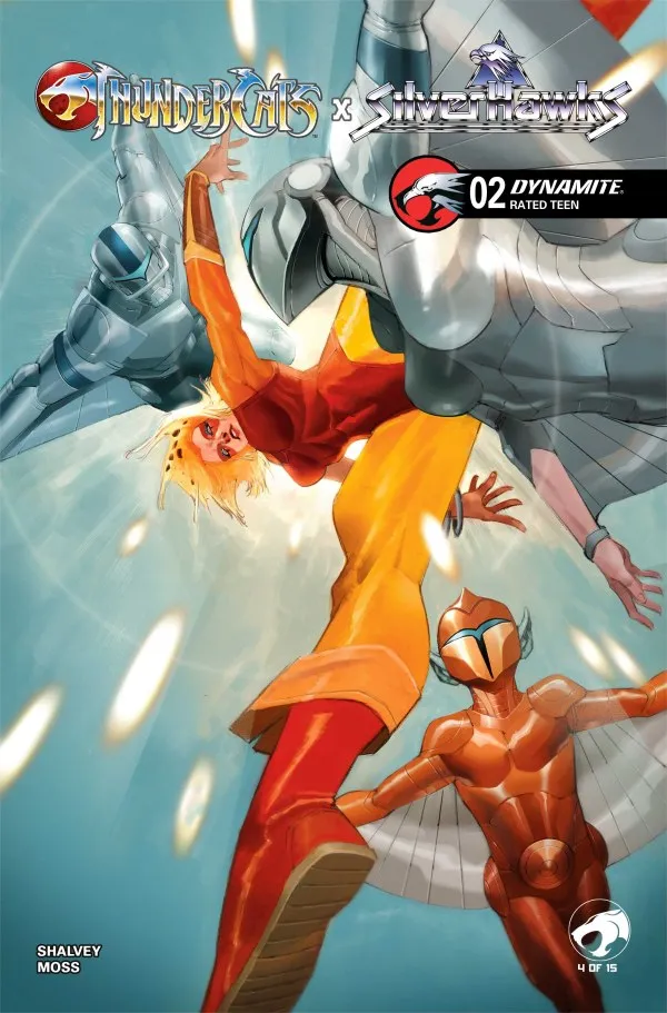 Cover of ThunderCats x SilverHawks #2