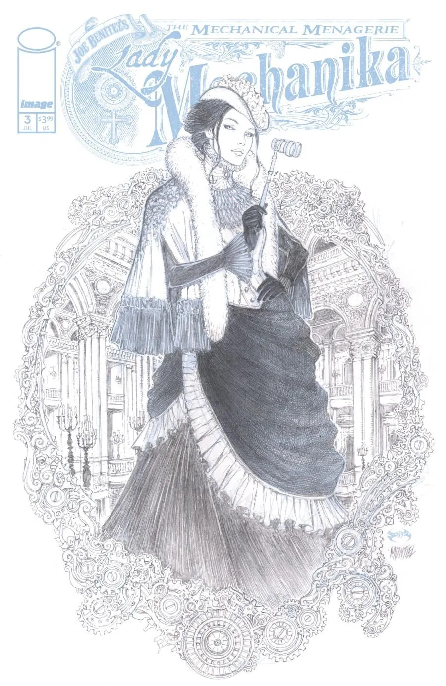 Cover of Lady Mechanika: The Mechanical Menagerie #3