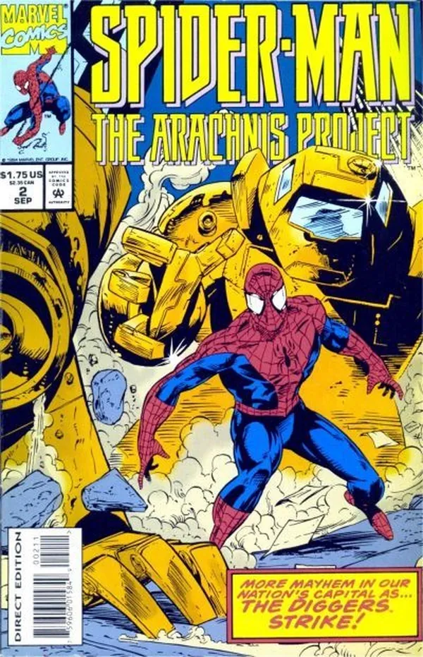 Cover of Spider-Man: The Arachnis Project #2