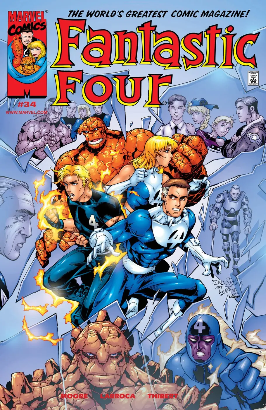 Cover of Fantastic Four #34