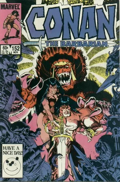 Cover of Conan the Barbarian #152