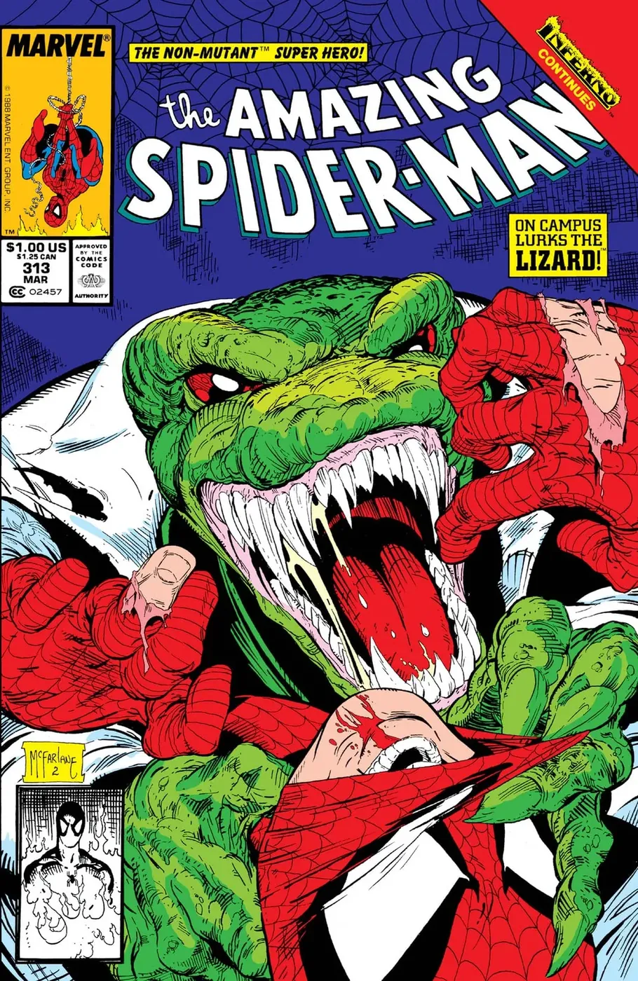 Cover of The Amazing Spider-Man #313