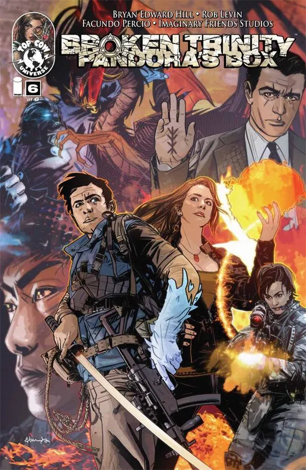 Cover of Broken Trinity: Pandora's Box #6