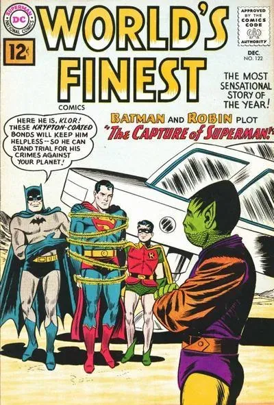Cover of World's Finest Comics #122
