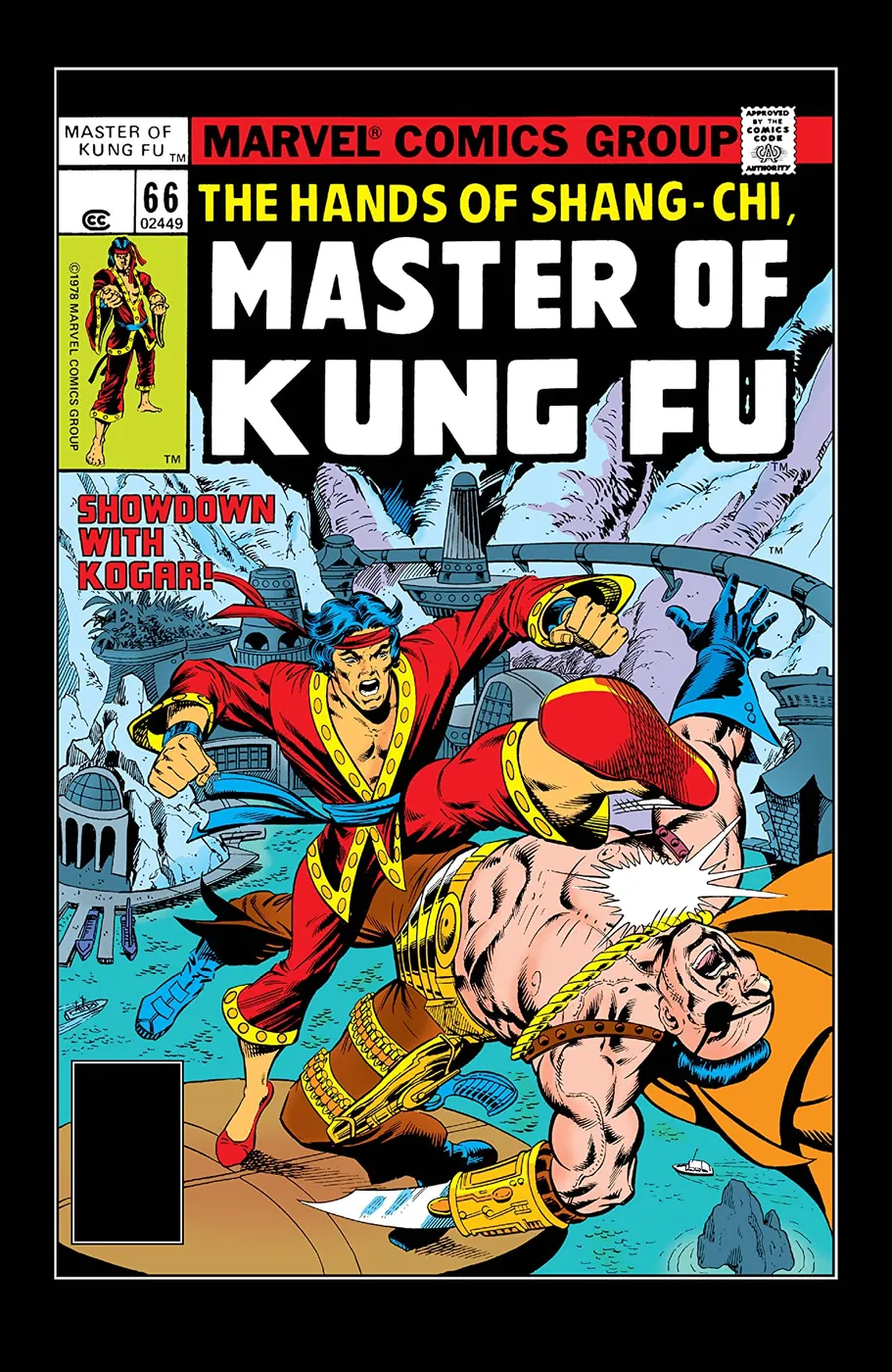 Cover of Master of Kung Fu #66