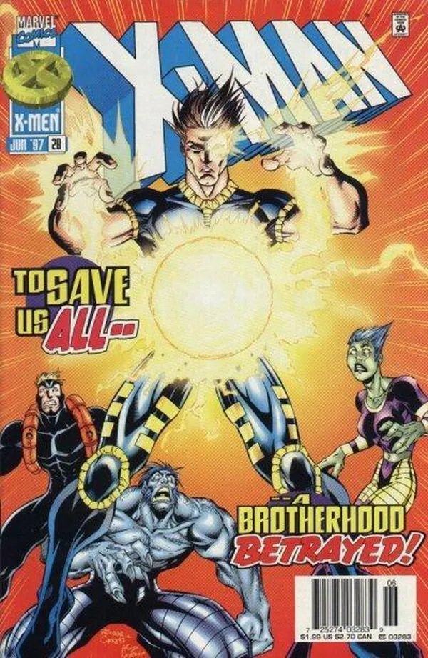 Cover of X-Man #28