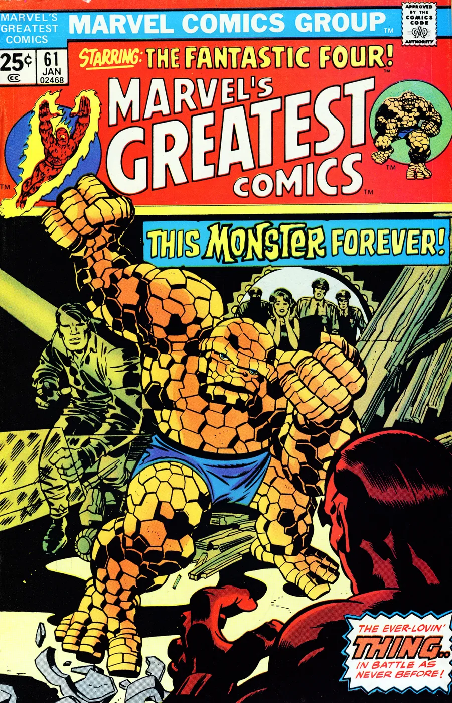 Cover of Marvel's Greatest Comics #61
