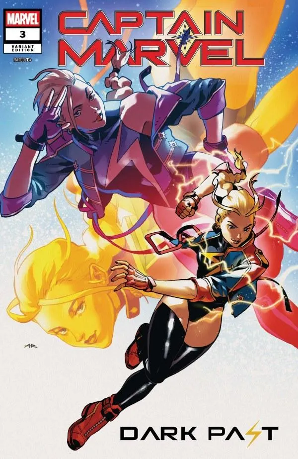 Cover of Captain Marvel: Dark Past #3