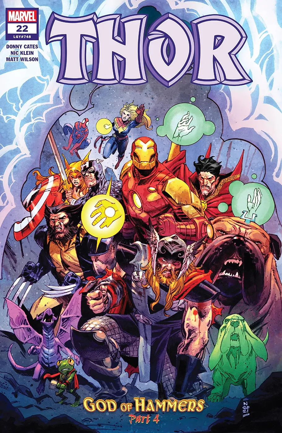 Cover of Thor #22 (748)
