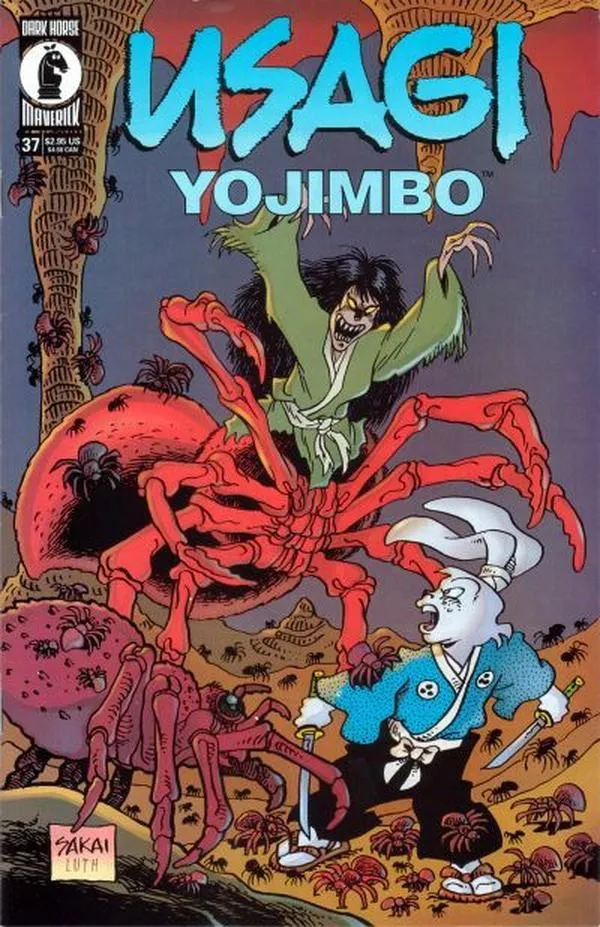 Cover of Usagi Yojimbo #37