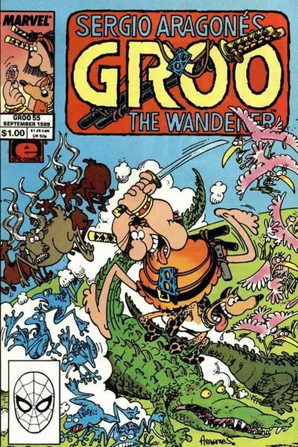 Cover of Sergio Aragonés Groo the Wanderer #55