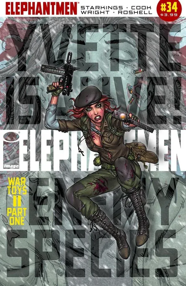 Cover of Elephantmen #34