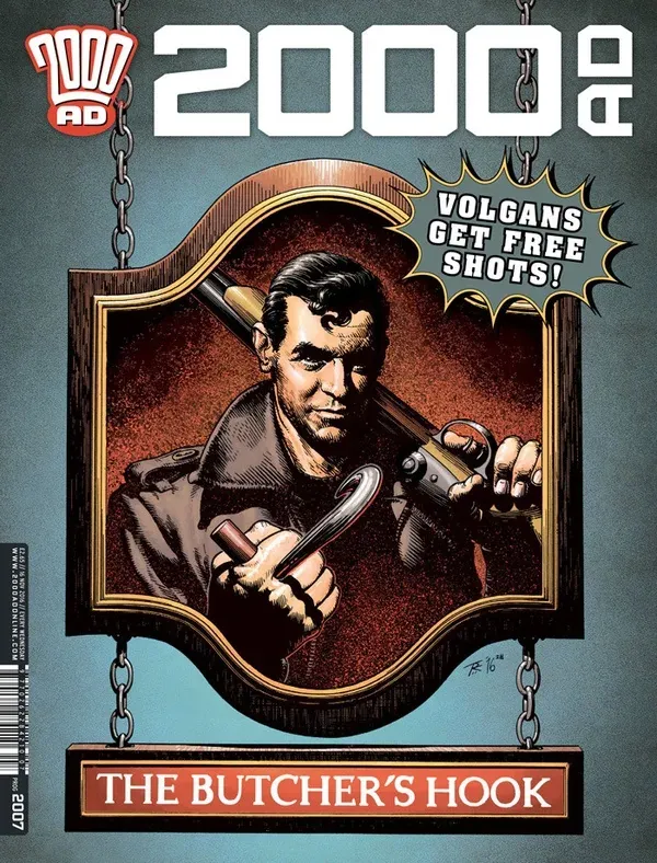 Cover of 2000 AD #2007