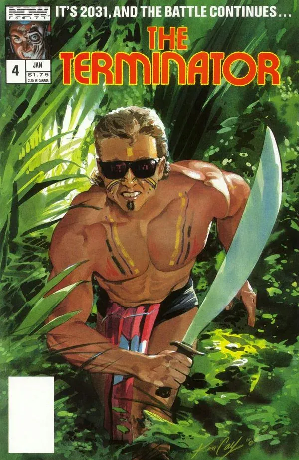 Cover of The Terminator #4