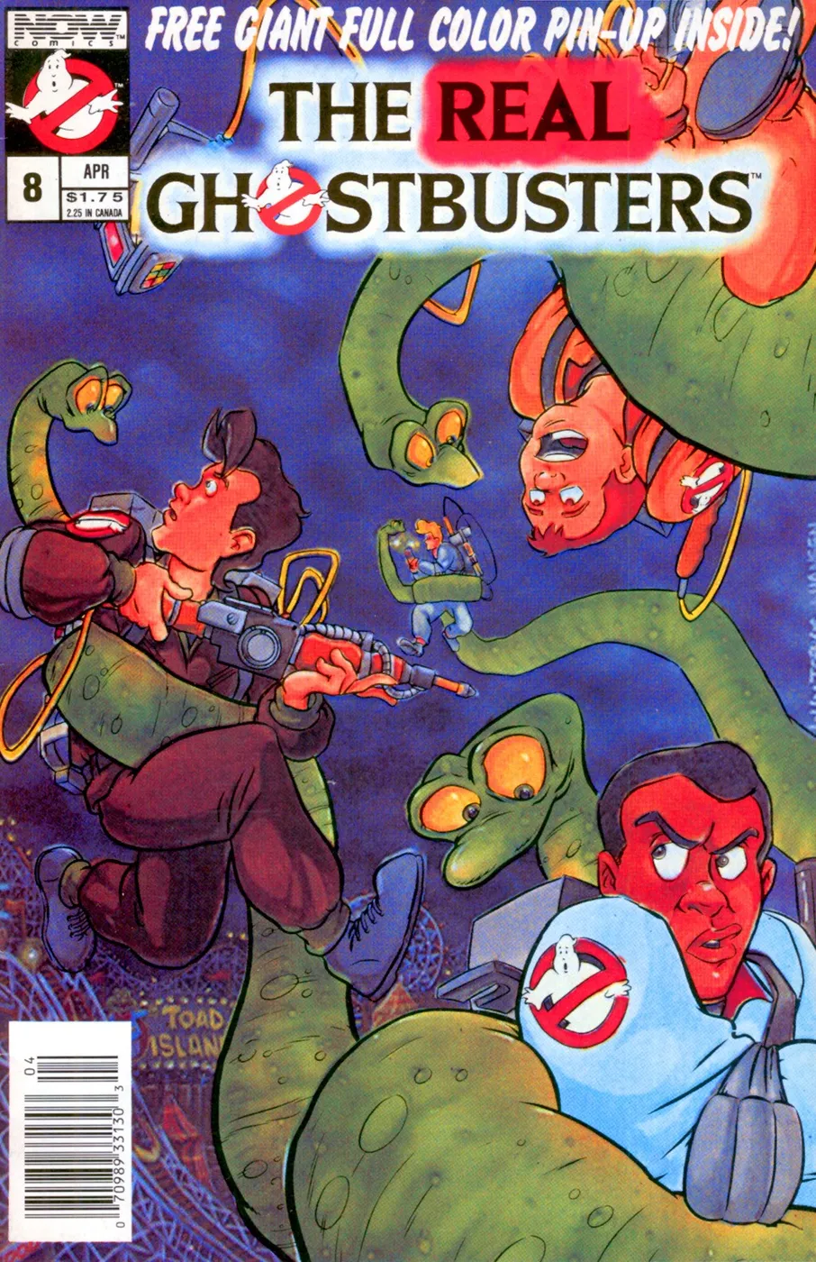 Cover of The Real Ghostbusters #8
