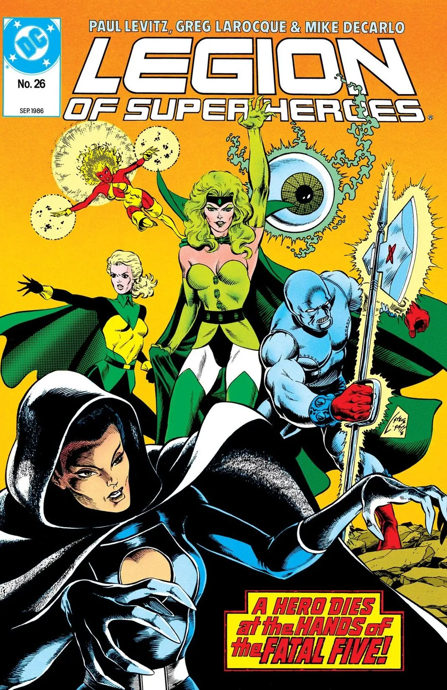 Cover of Legion of Super-Heroes #26
