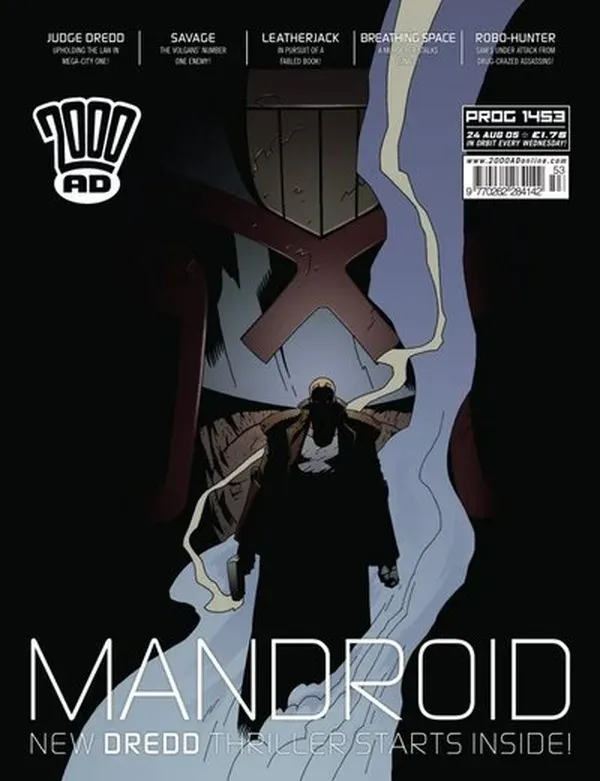 Cover of 2000 AD #1453