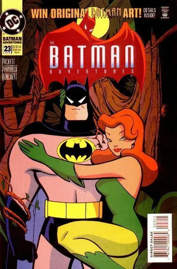 Cover of The Batman Adventures #23