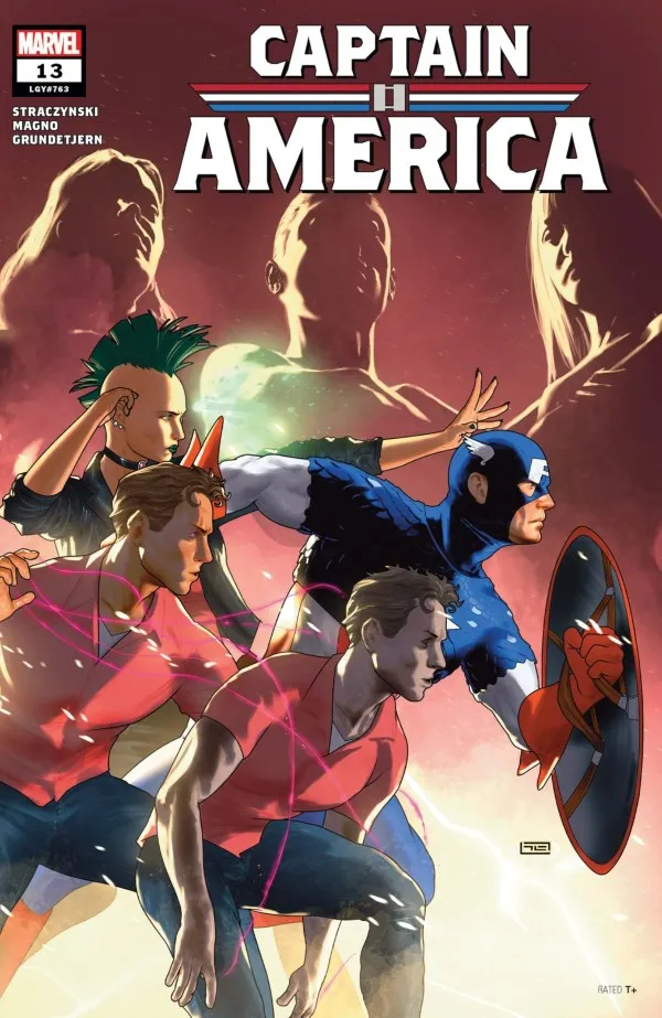 Cover of Captain America #13 (763)