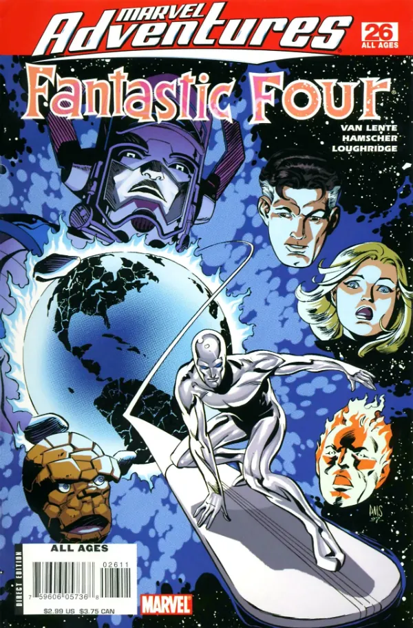 Cover of Marvel Adventures Fantastic Four #26