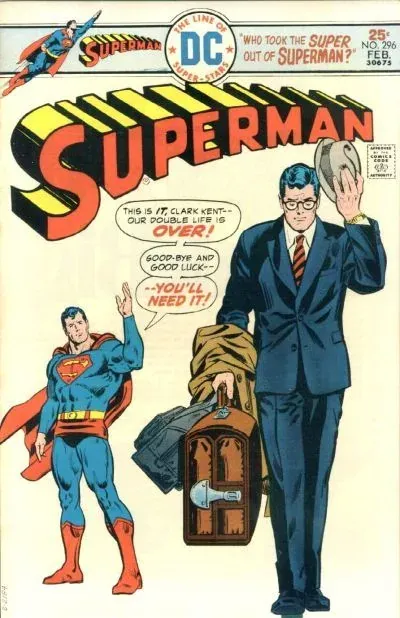 Cover of Superman #296