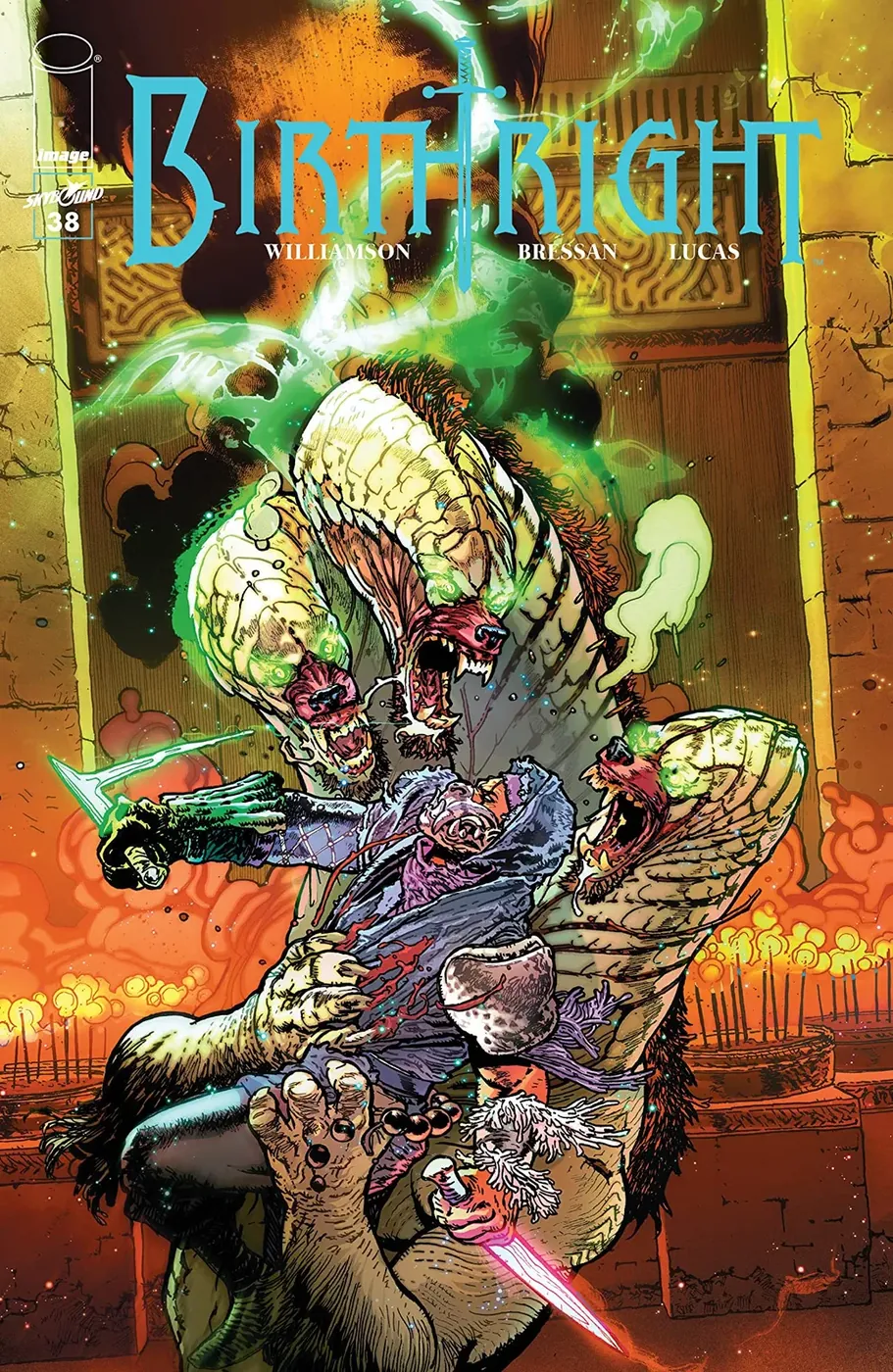 Cover of Birthright #38