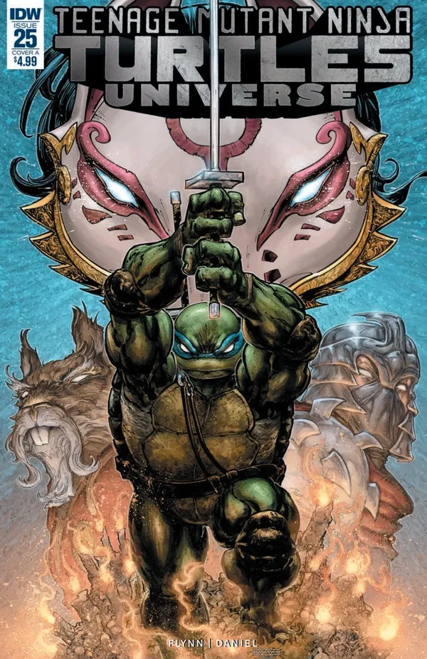 Cover of Teenage Mutant Ninja Turtles Universe #25