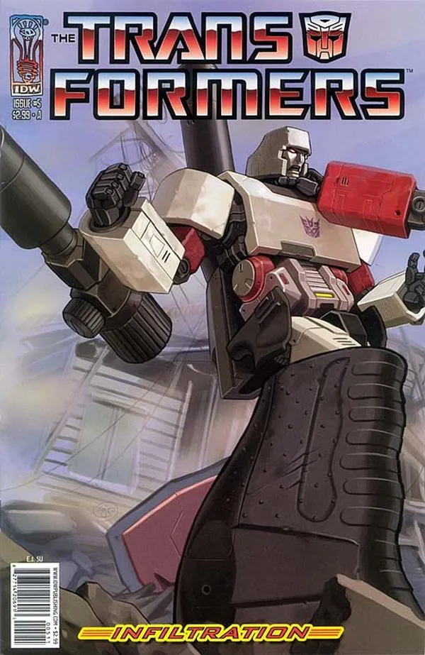 Cover of The Transformers: Infiltration #5