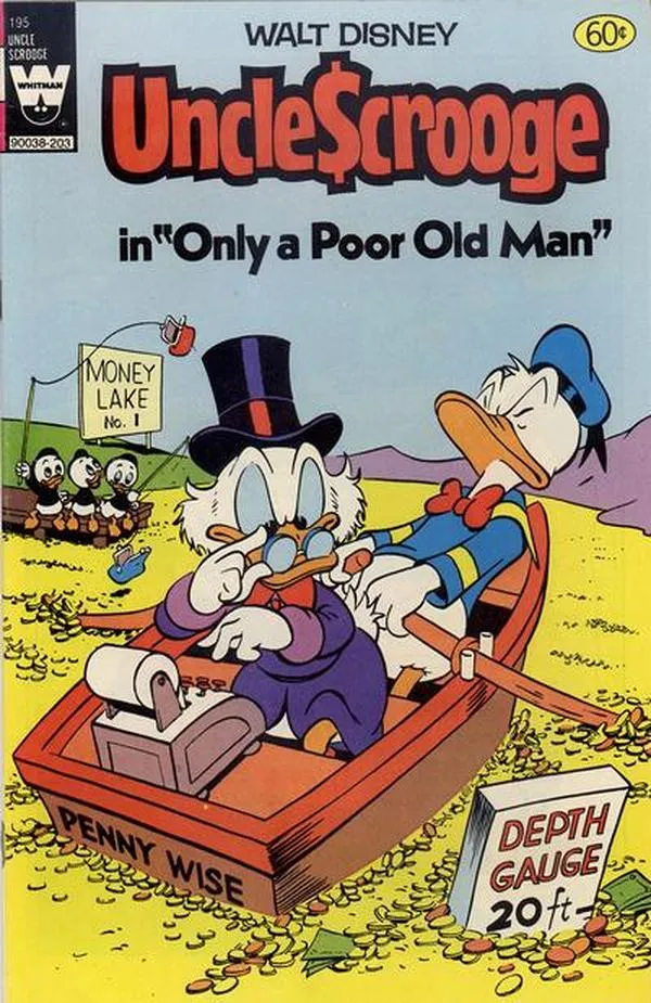 Cover of Walt Disney Uncle Scrooge #195