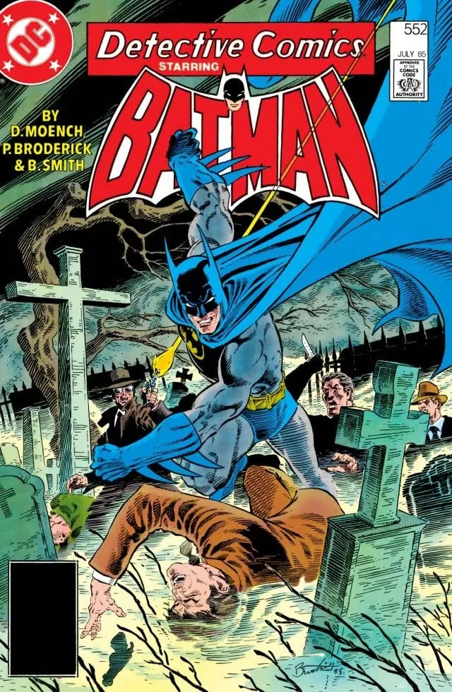 Cover of Detective Comics #552