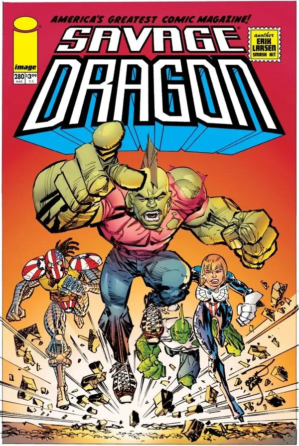 Cover of Savage Dragon #280