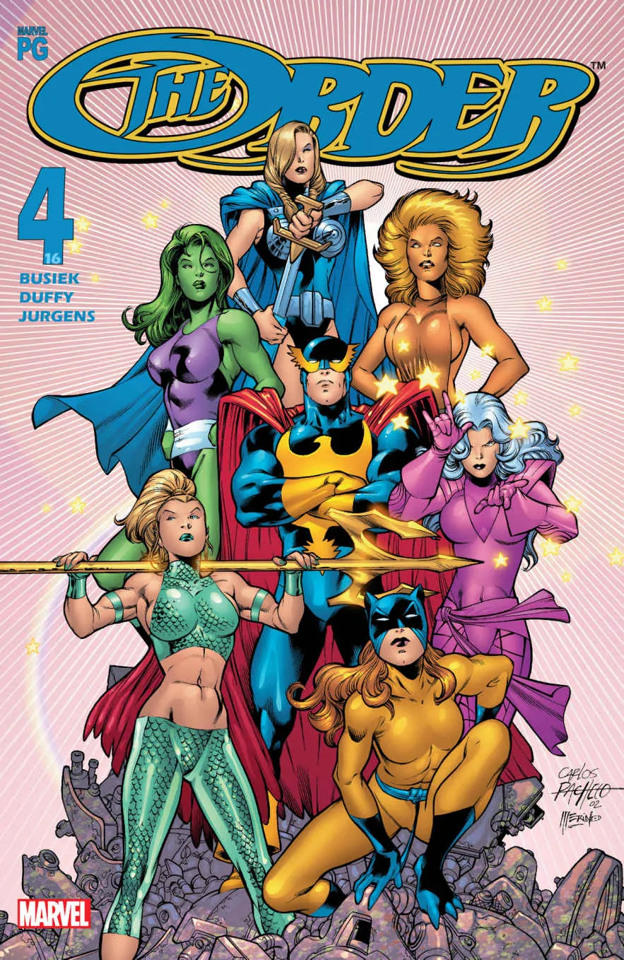 Cover of The Order #4 (16)