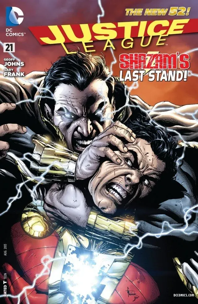 Cover of Justice League #21
