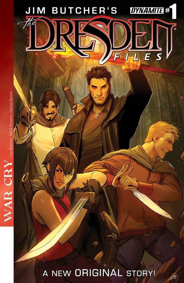 Cover of Jim Butcher's The Dresden Files: War Cry #1