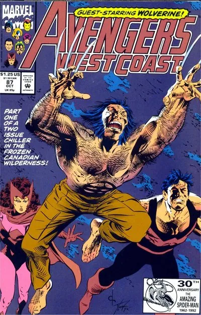 Cover of Avengers West Coast #87