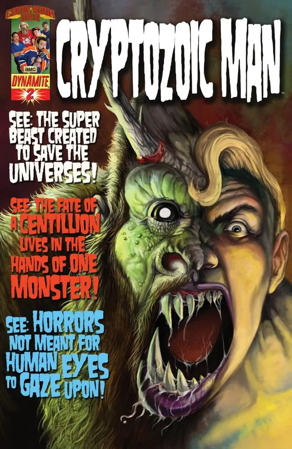 Cover of Cryptozoic Man #2