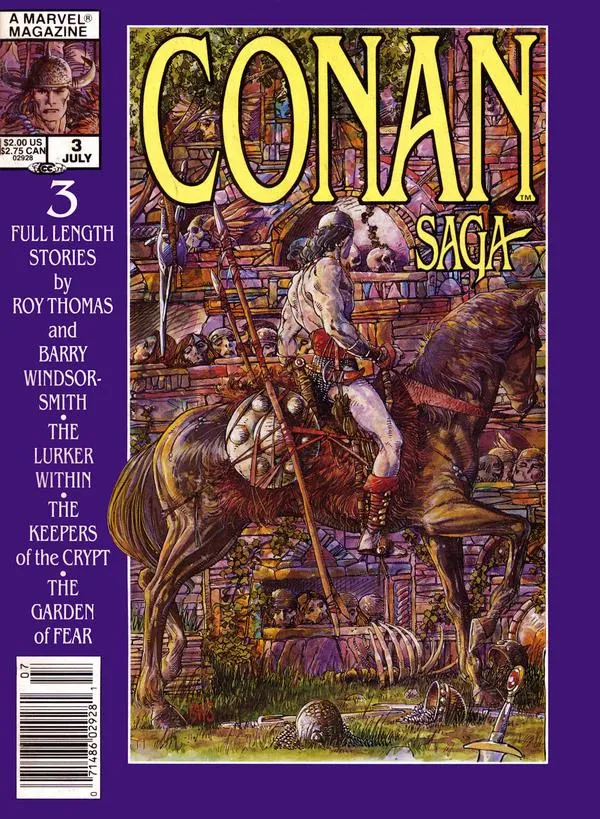 Cover of Conan Saga #3