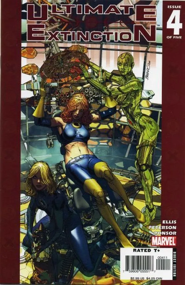 Cover of Ultimate Extinction #4