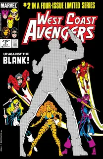 Cover of West Coast Avengers #2