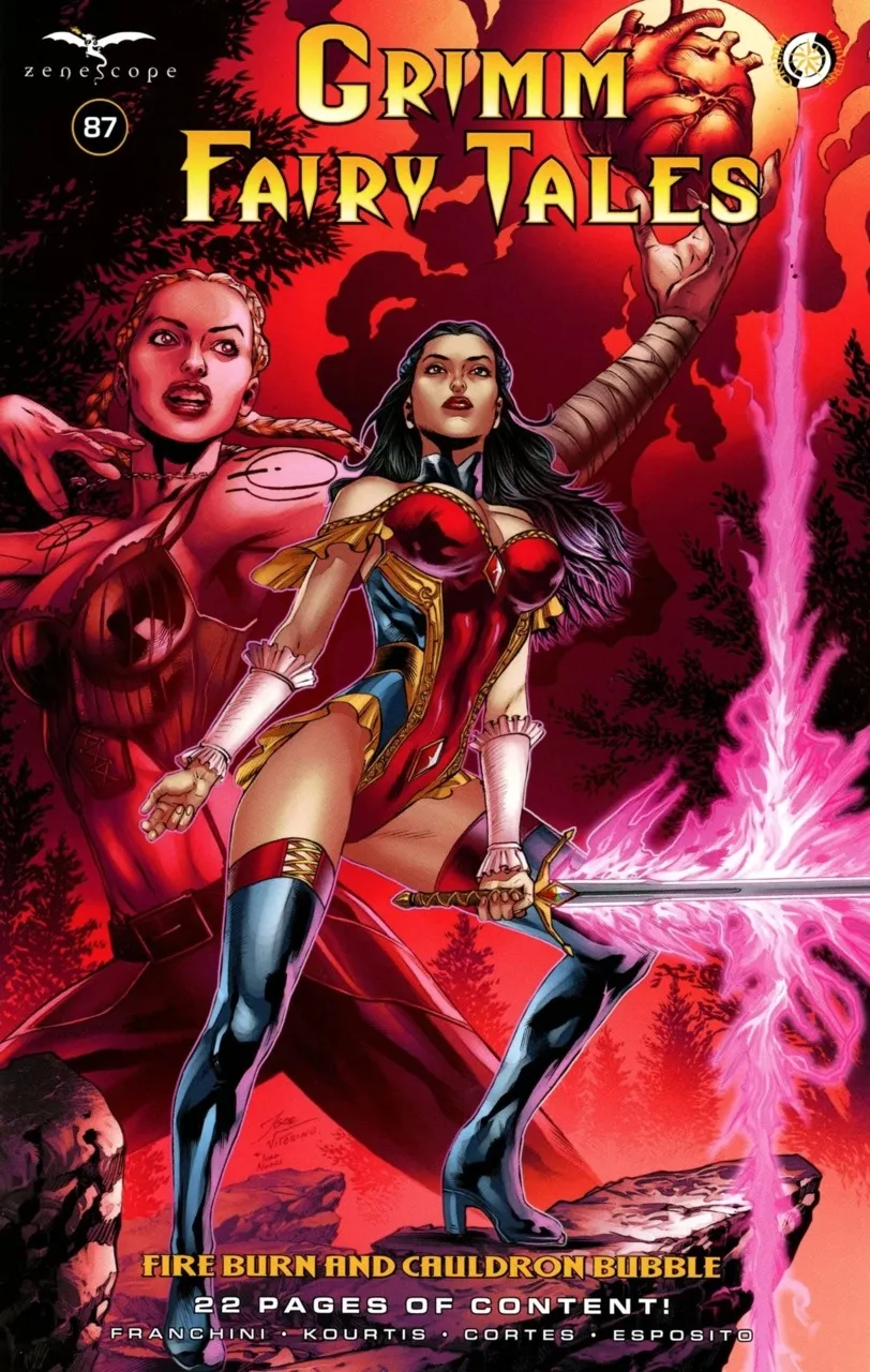 Cover of Grimm Fairy Tales #87
