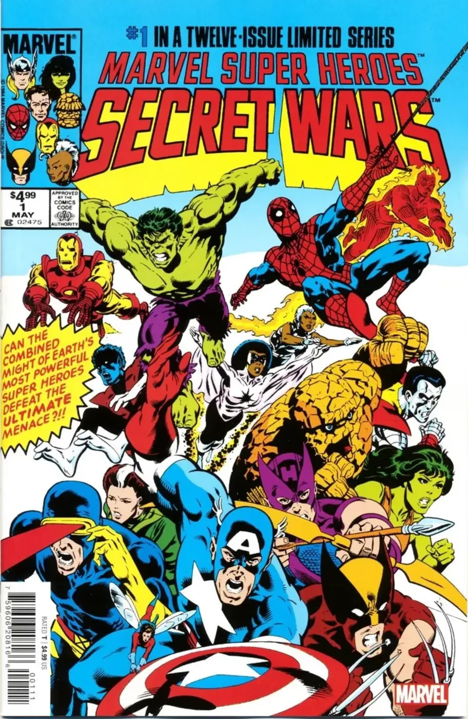 Cover of Marvel Super-Heroes Secret Wars #1