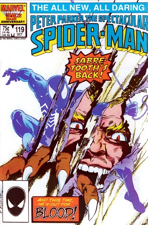 Cover of The Spectacular Spider-Man #119