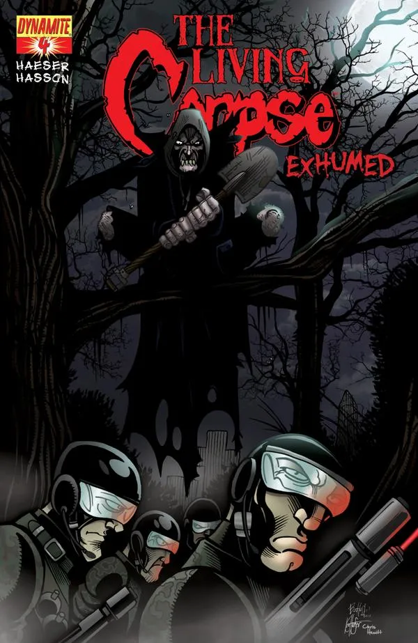 Cover of The Living Corpse: Exhumed #4
