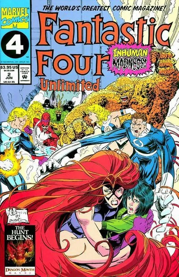 Cover of Fantastic Four Unlimited #2