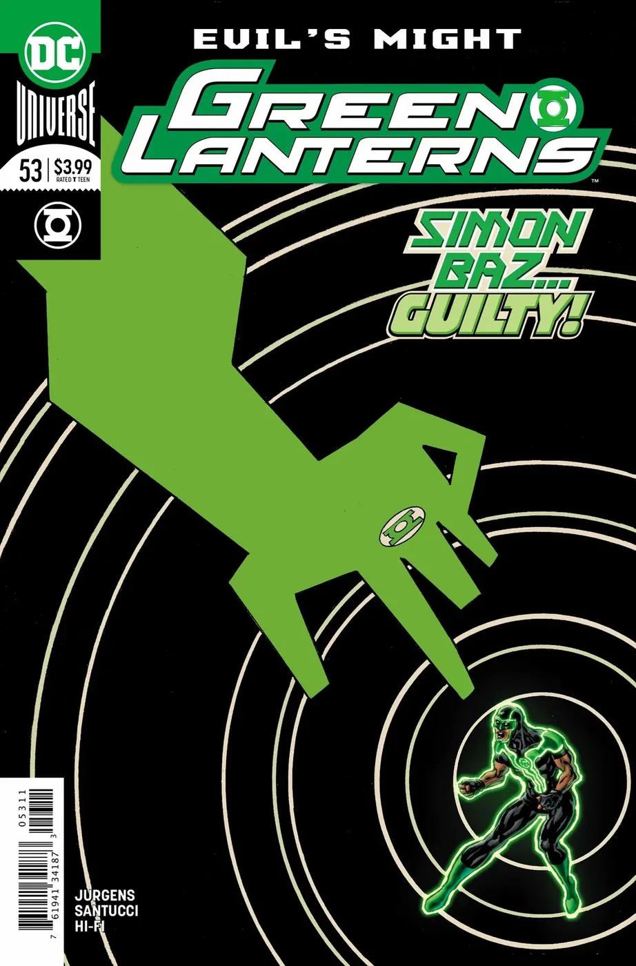 Cover of Green Lanterns #53