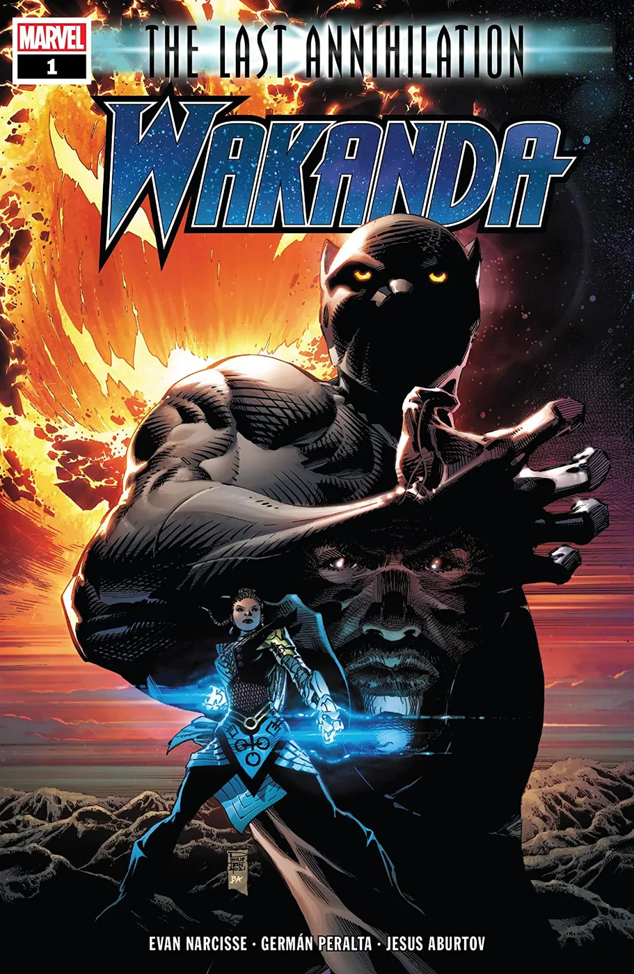 Cover of The Last Annihilation: Wakanda #1