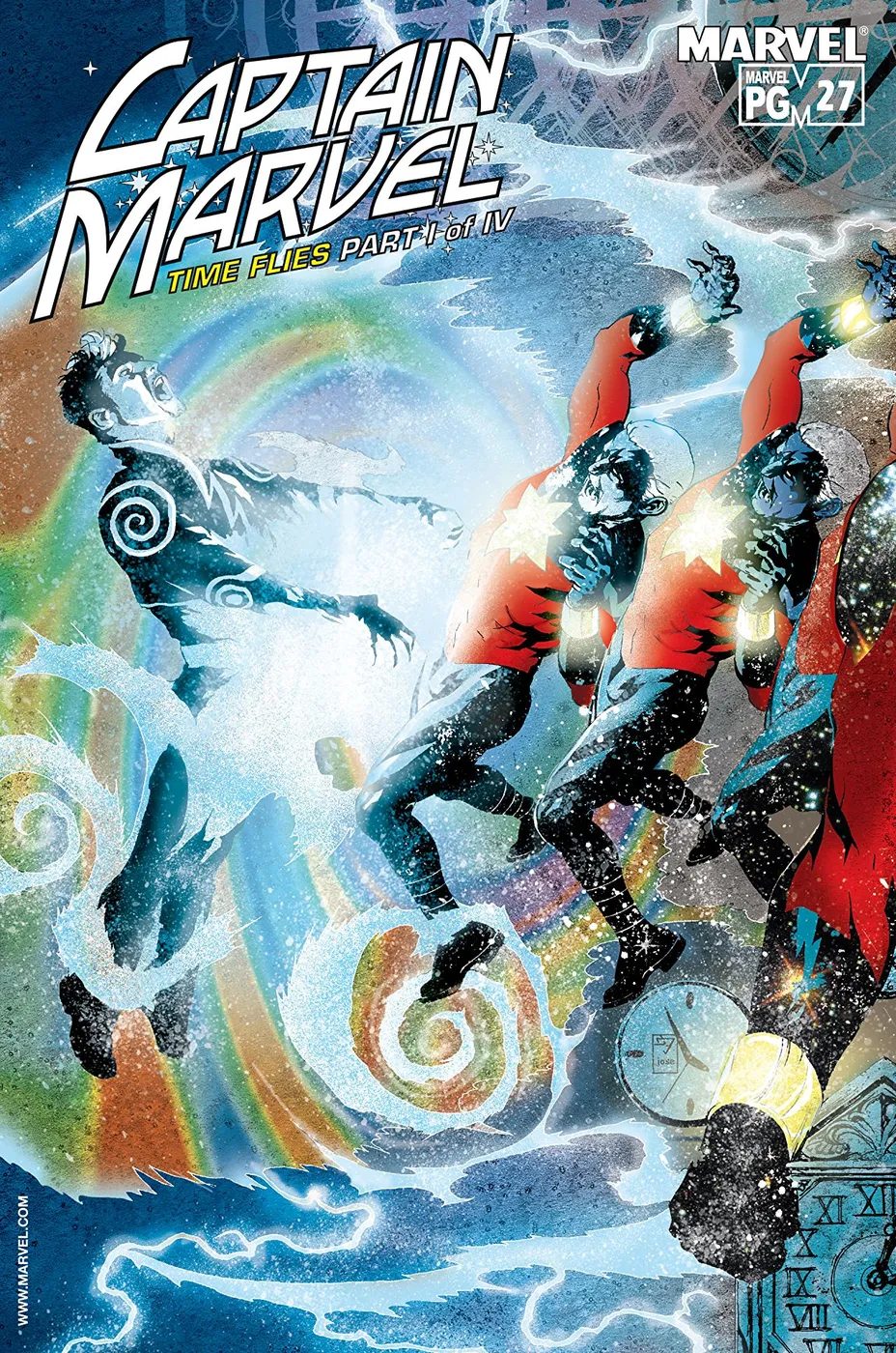 Cover of Captain Marvel #27